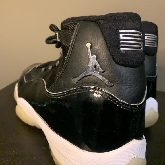 Size 10.5 - Nike Air Jordan 11 Retro High Jubilee / 25th Anniversary Concord - Picture 11 of 11